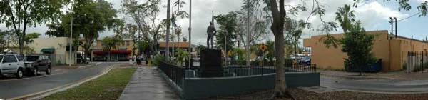 Cuban Memorial Boulevard and Bay of Pigs Monument