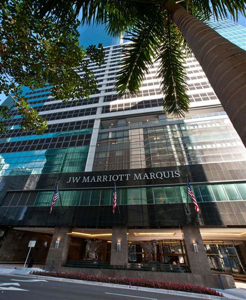 JW Marriott Marquis Miami (1/12/2012 - Credits: Courtesy of JW Marriott Marquis Miami)